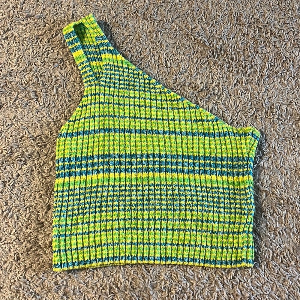 Urban Outfitters One Shoulder Crop Top